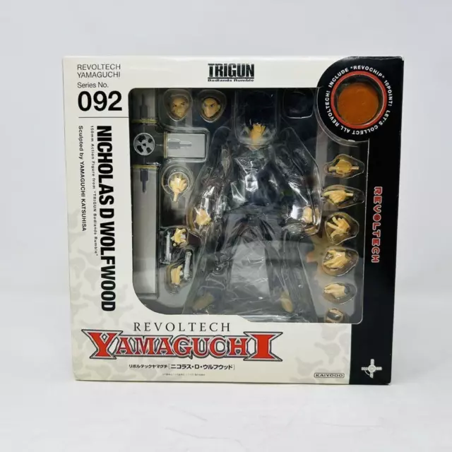 Revoltech Yamaguchi Trigun No 092 Nicholas D Wolfwood Action Figure Collectible