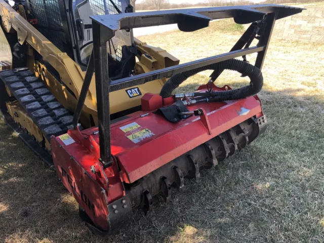 Fecon Skid Steer Forestry Mulcher Bh085Ss3-Fc-1V-Xhp High Flow Extra Teeth