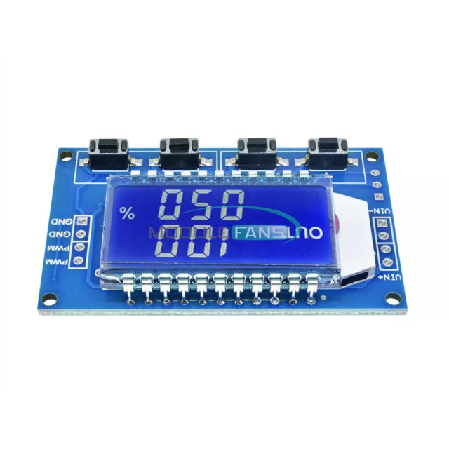 Générateur de signaux PWM fréquence d'impulsion cycle de fonctionnement module réglable écran LCD