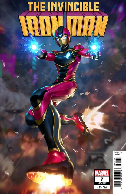 Invincible Iron Man #7 Derrick Chew Ironheart Variant Presale 6/7/2023