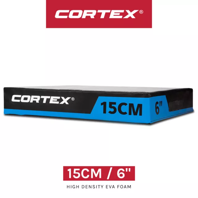 CORTEX Soft Plyo 15cm 6" Plyometrics Box Stacking Modular Jumps Crossfit Fitness