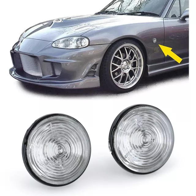 Seitenblinker Klarglas weiss für Mazda MX5 NA NB NBFL 90-05