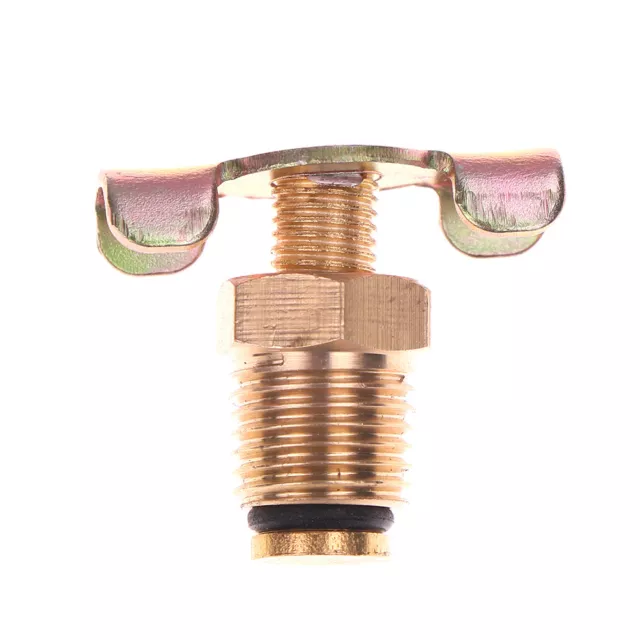 1 pieza compresor de aire de latón válvula de drenaje de agua 1/4" npt para compresor de pistón~H7