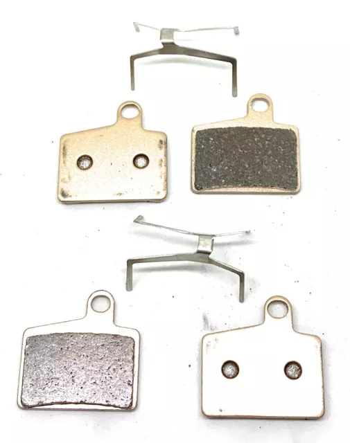 2 Pair Bike brake pads Sintered for Hayes Stroker Ryde, Ride Comp, Radar, Dyno .