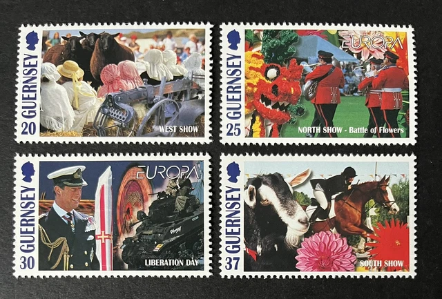 Guernsey 1998 Mnh Europa Festivals Set