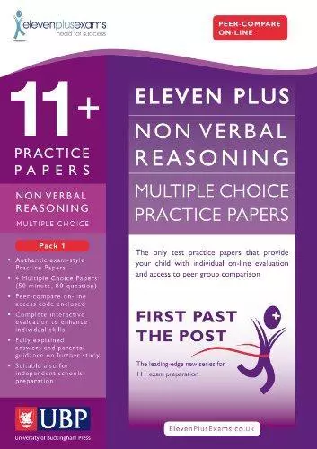 11+ Non Verbal Reasoning Multiple Choice Practice Papers: Pack 1 (First Past the