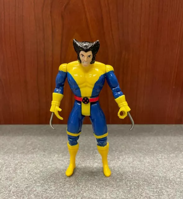 Vintage X-Men Uncanny Wolverine 5" Action Figure 1992 Toy Biz Marvel Claws