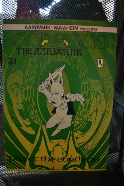Cerebus the Aardvark #8 1st Print Aardvark Vanaheim Comics 1979 Dave Sim 9.4