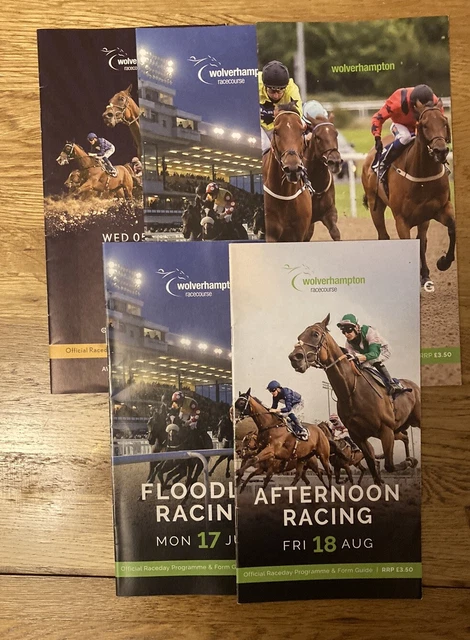All Weather Racing Wolverhampton - April/August 2023 Racecards