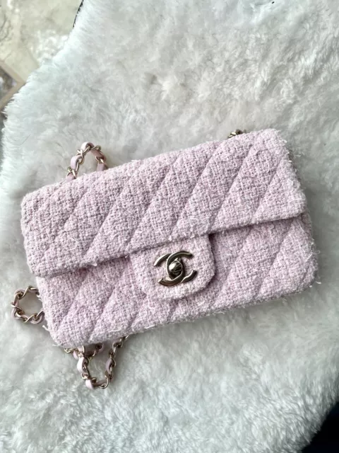 Chanel 19A Egyptian Tweed Mini Rectangular Flap Bag