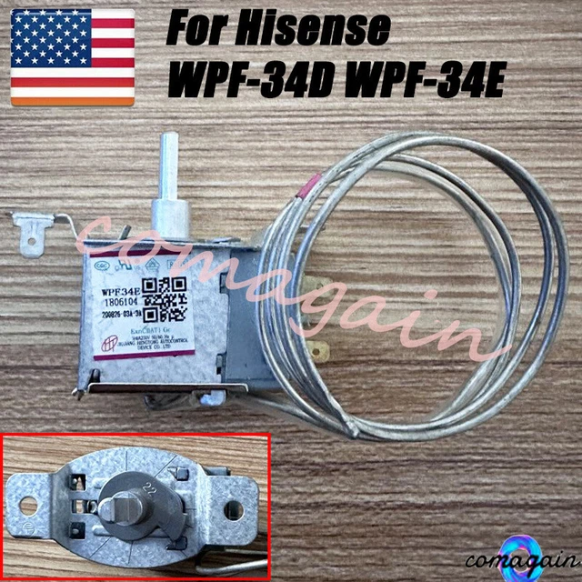 For Hisense Refrigerator 250V 50/60 Hz Refrigerator Thermostat WPF-34D WPF-34E