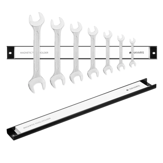 Barras magnéticas para herramientas 2x panel magnético de pared de 4 x 45,7 CM
