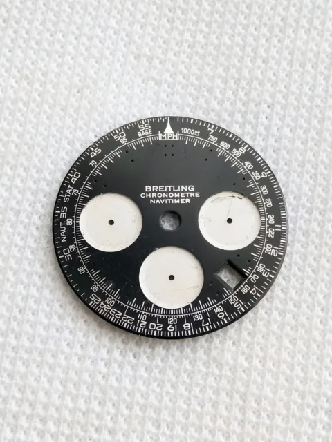 Breitling Navitimer chronograph dial - incomplete