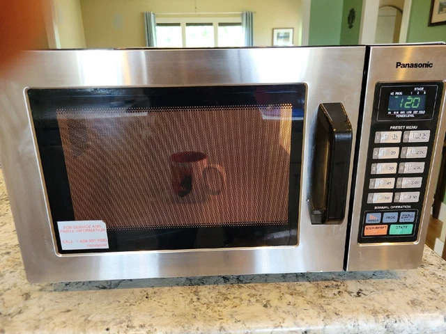 Panasonic NE-1054F 1000 Watt Commercial Countertop Microwave
