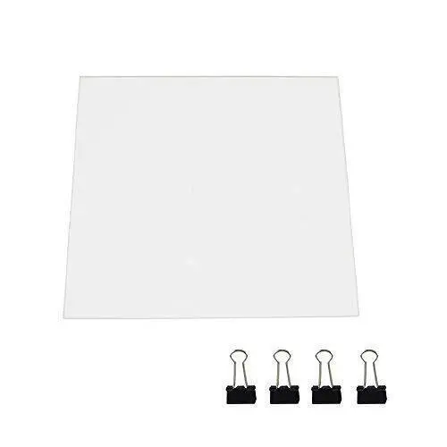 3D Printer Glass Bed Upgraded, Borosilicate Glass Plate for Creality Ender 3