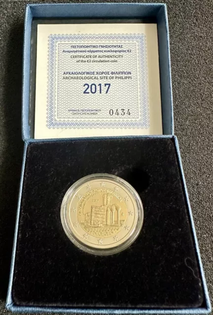 2 Euro Griechenland 2017 - Philippi Griechenland PP