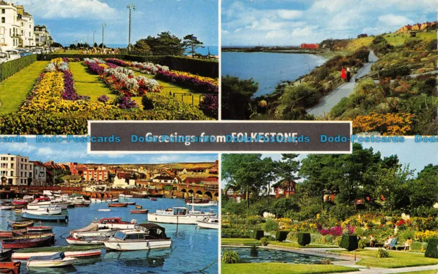 R143643 Greetings from Folkestone. Lansdowne Publishing. 1967. Multi View