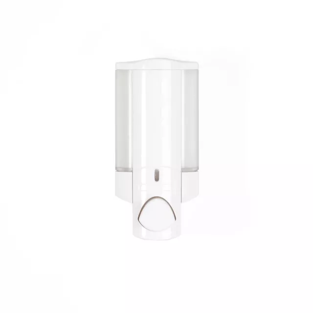 Aviva 76150 White Single Bottle Soap and Shower Dispenser by Better Living