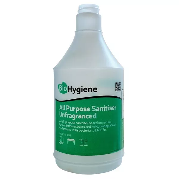 Spray Bottle BIO-HYGIENE 750ml  All Purpose Sanitiser inc trigger Head x3