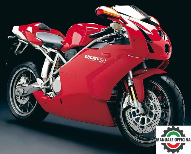MANUALE OFFICINA Ducati 999 2004 - 2006 RIPARAZIONE SERVICE TAGLIANDO ITALIANO