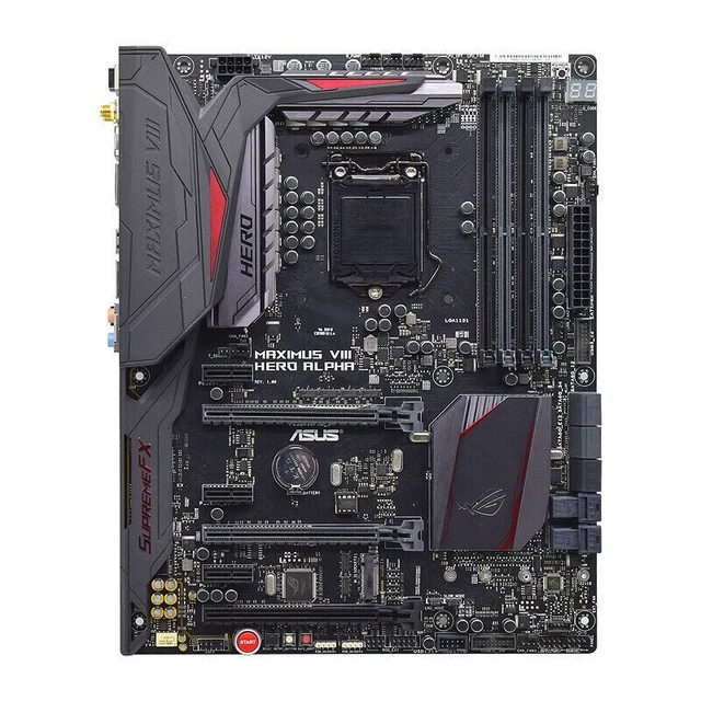 ASUS ROG MAXIMUS VIII HERO ALPHA Motherboard Intel Z170 LGA1151 DDR4