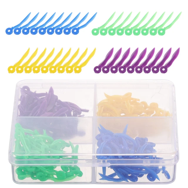 200 pcs dentaires pratiques coins dentaires fixations de dentaires de dents de