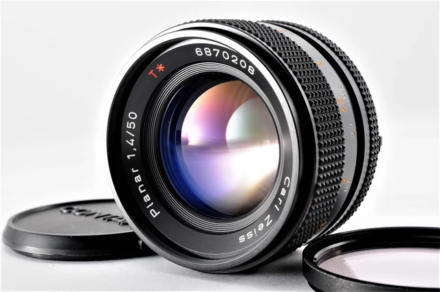 Contax Carl Zeiss Planaren T 50mm F/1.4 Mmj Objektiv für C/Y Halterung [Mint]
