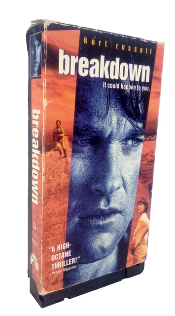 BREAKDOWN MOVIE CLASSIC Film Ft. Kurt Russell VHS Tape 1997 £8.92 ...