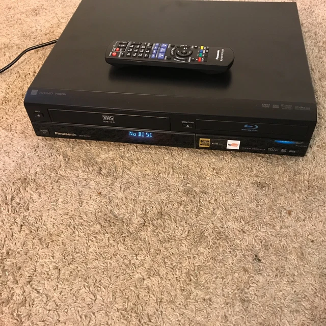 PANASONIC DMPBD70V BLURAY DVD VHS VCR Combo Combination Player