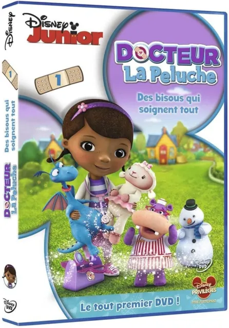 Docteur La Peluche - 1 - Des Bisous Qui Soignent Tout - Disney 2013 - Dvd Neuf