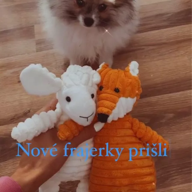 Corduroy Dog Toys Animal Shape Plush Pet Puppy Squeaky Chew Bite ResistantB-wf-w