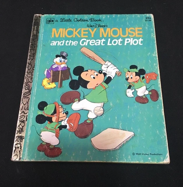 A little golden book walt disney s mickey mouse and the great lot plot