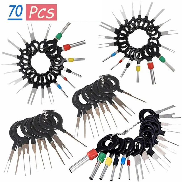 Set di strumenti rimozione terminale auto premium 70 pz estrattore pin connettor