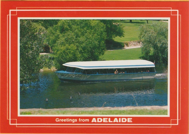 Popeye On River Torrens Adelaide S.a Gauci Postcard