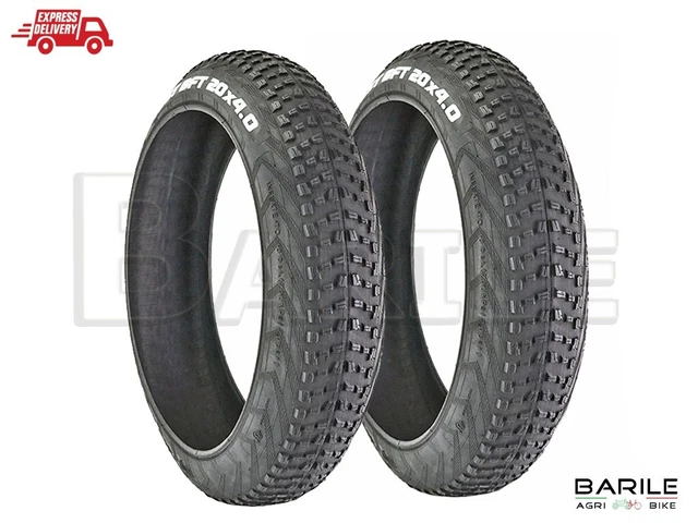 Copertone Fat Bike 24x3.00 VEE RUBBER V287 &ndash; Nero, Heavy Duty Per Bici Da Corsa O MTB