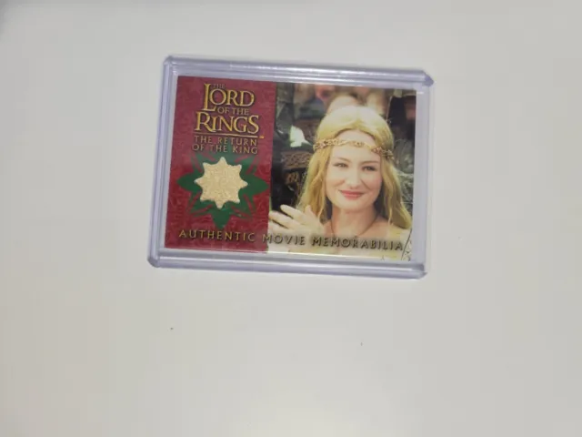 Lord of the Rings Costume Card Eowyns Coronation Dress
