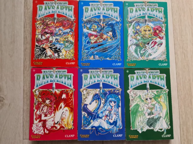 MAGIC KNIGHT RAYEARTH deutsch komplett (1-6) - Clamp