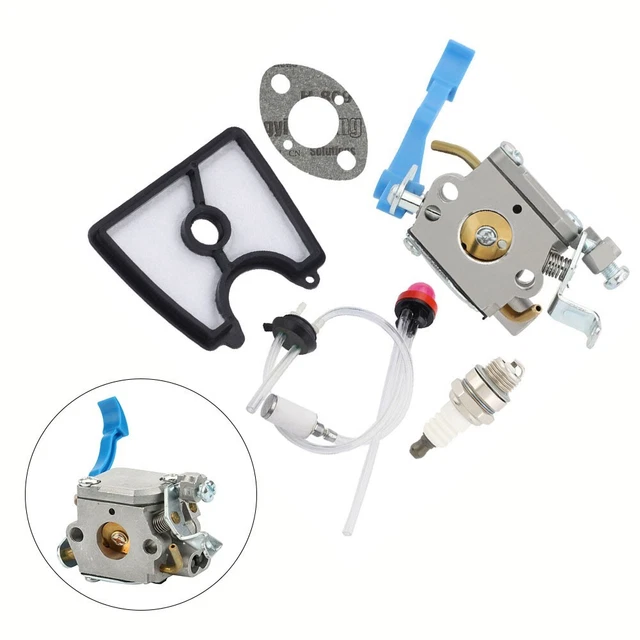 Kit Filtre & Carburateur Pour Souffleur Husqvarna 125B/125BX/125BVX - Remplace Zama C1Q-W37