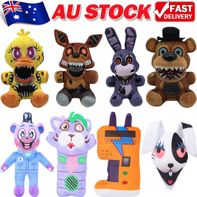 FNAF FIVE NIGHTS at Freddy's Plushie Toy Plush Dolls Bear Foxy Bonnie ...