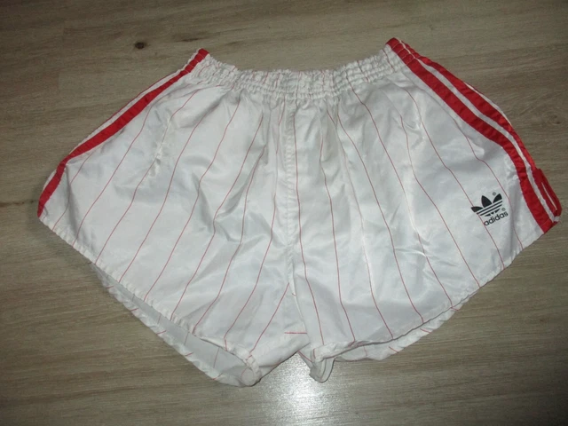 Pantaloncini ADIDAS vintage vecchia scuola jogging running sprinter retrò D7 GERMANIA OCCIDENTALE