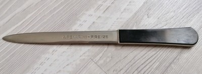 MENARINI FIRENZE in metallo e bachelite vintage Tagliacarte/Aprilettere A 