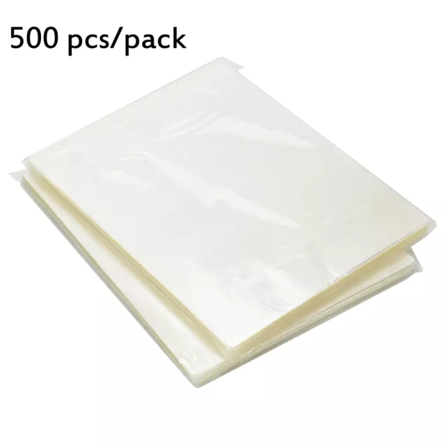 500 Letter Size 3 Mil Thermal Laminating Pouches 9x11.5 Laminator Sheets Clear