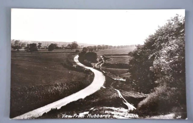 R&L Postcard: Louth Hubbard's Hill View, Real Photo