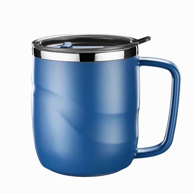 Delaman 14oz Cup Insulated Coffee Travel Mug Stainless Steel Double Wall Thermos