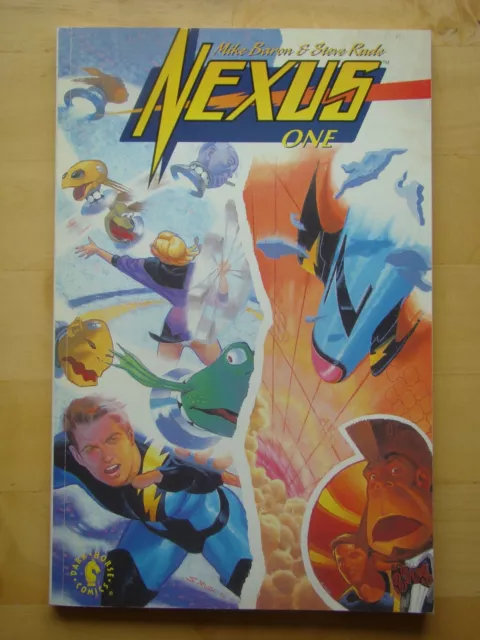 Nexus: One Tpb (1993) Dark Horse (Nm) Baron & Rude #1-5, Capital/First Comics