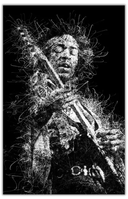 Jimi Hendrix Poster Are You Experience Band Of Gypsys Axis Bold As Love