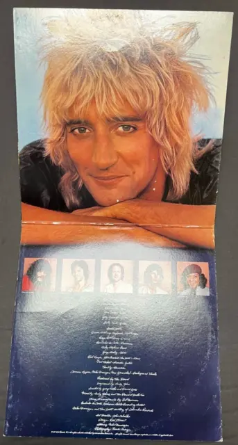 Rod Stewart Signed Autographed Album Lp Blondes Have More Fun Beckett Coa