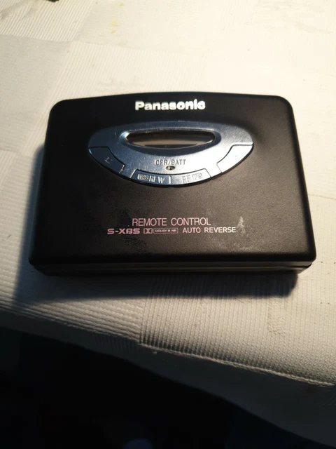 Walkman Panasonic RQ-X11 – Noir – Pour Pièces Détachées (ne Fonctionne Pas)