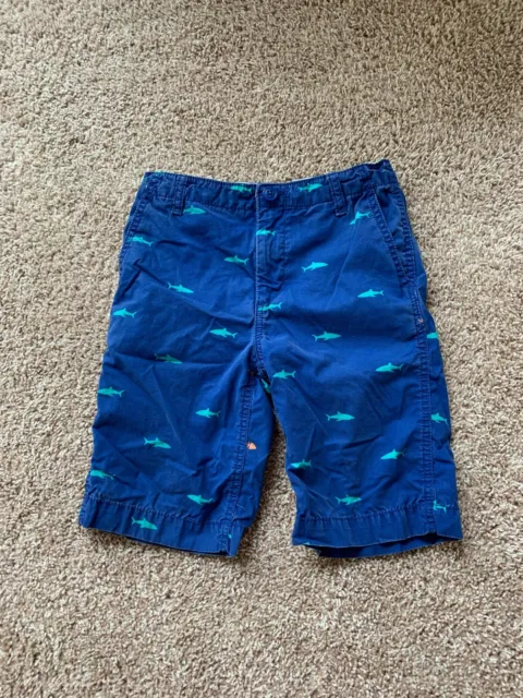 GapKids 100% cotton youth boys shorts w/ adjustable waist, size 8 Reg, Pre-owned