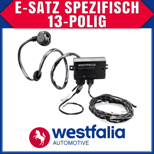 Fahrzeugspezifisch Elektrosatz 13-polig für Volvo XC60 I 08-17 Kpl. WESTFALIA